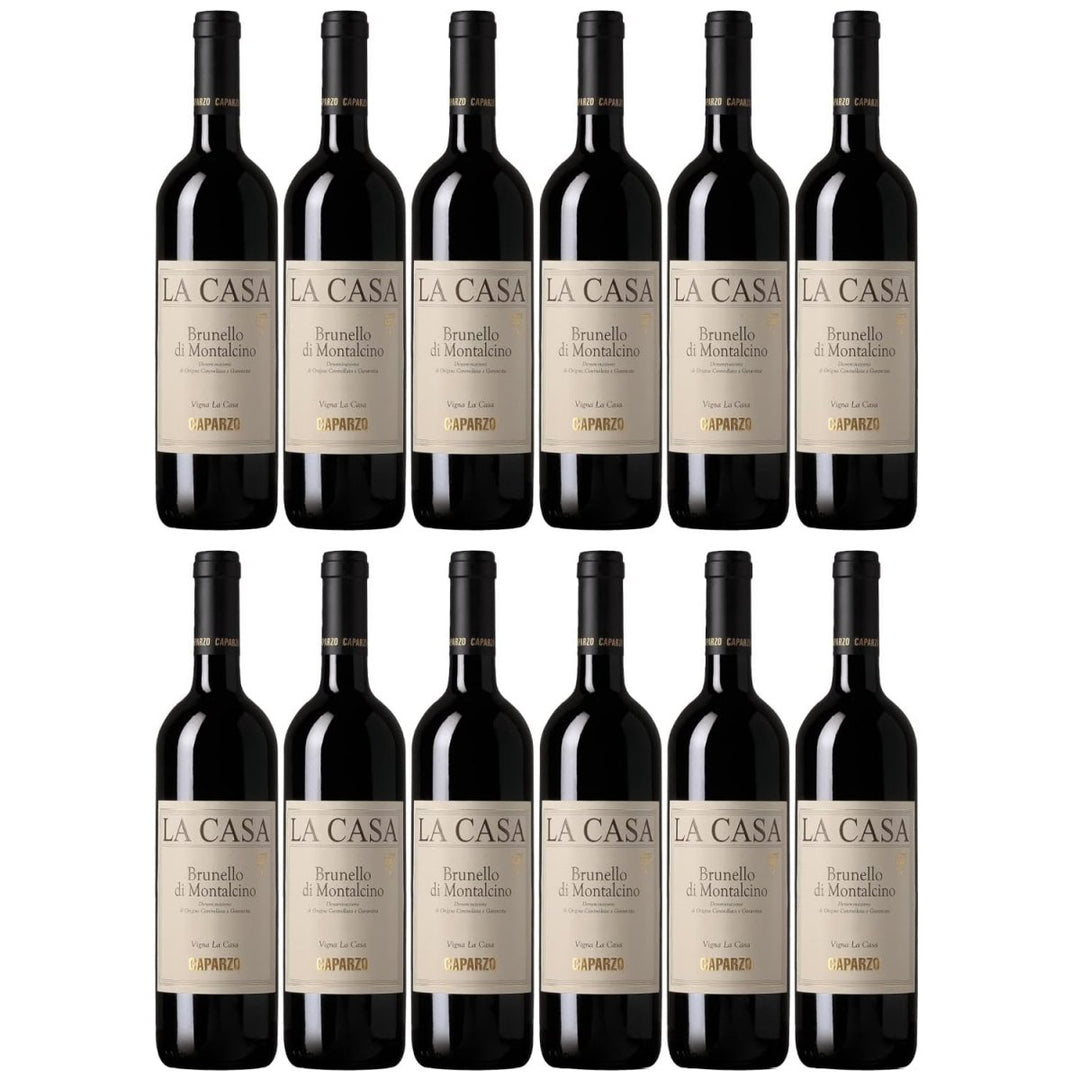 Tenuta Caparzo Brunello di Montalcino La Casa DOCG Rotwein Wein trocken Italien (12 x 0,75l) - Versanel -