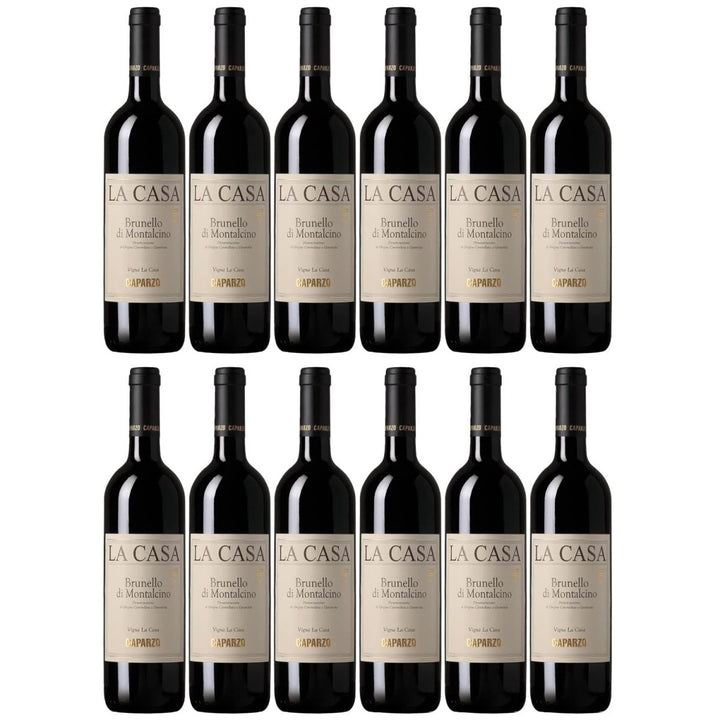 Tenuta Caparzo Brunello di Montalcino La Casa DOCG Rotwein Wein trocken Italien (12 x 0,75l) - Versanel -