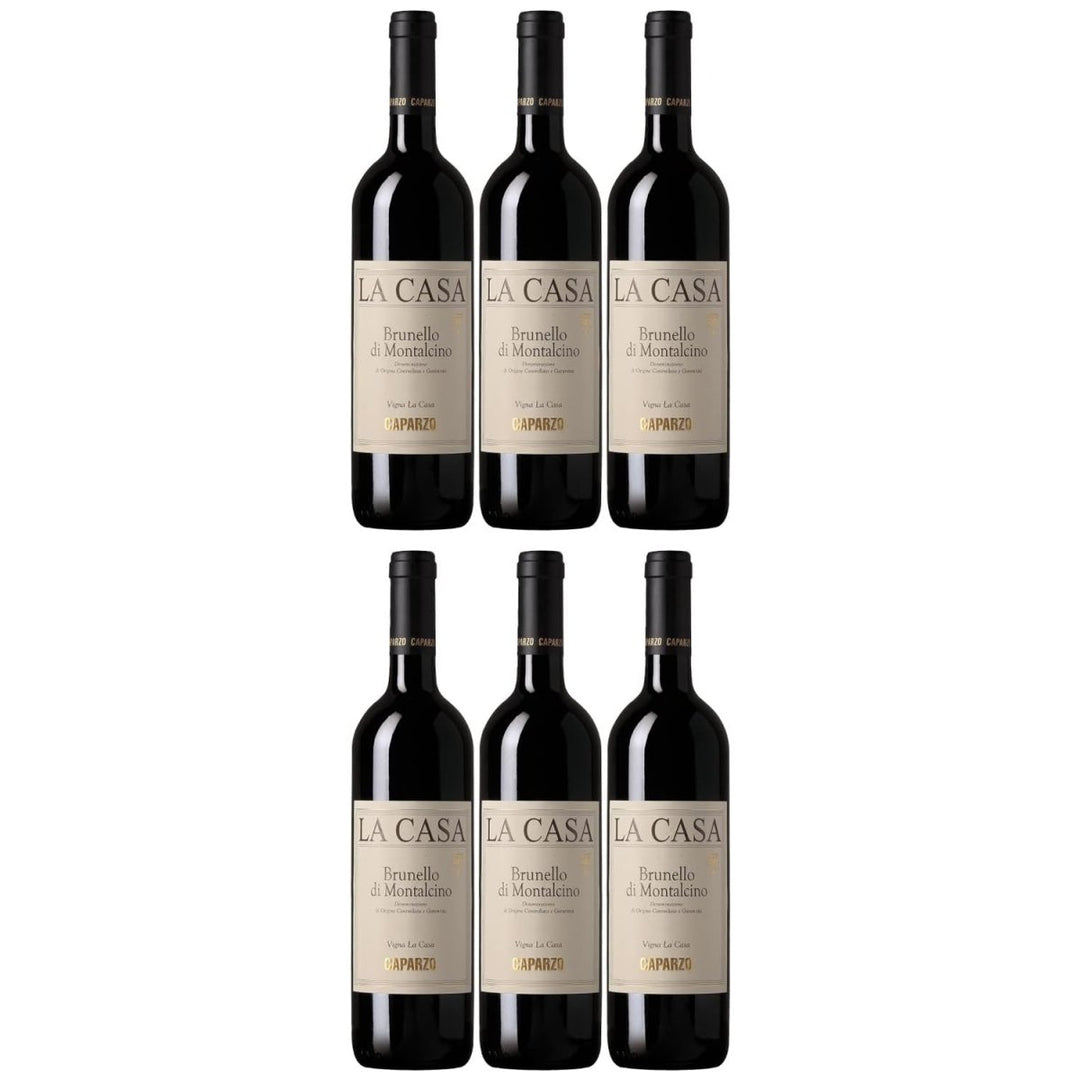 Tenuta Caparzo Brunello di Montalcino La Casa DOCG Rotwein Wein trocken Italien (6 x 0,75l) - Versanel -