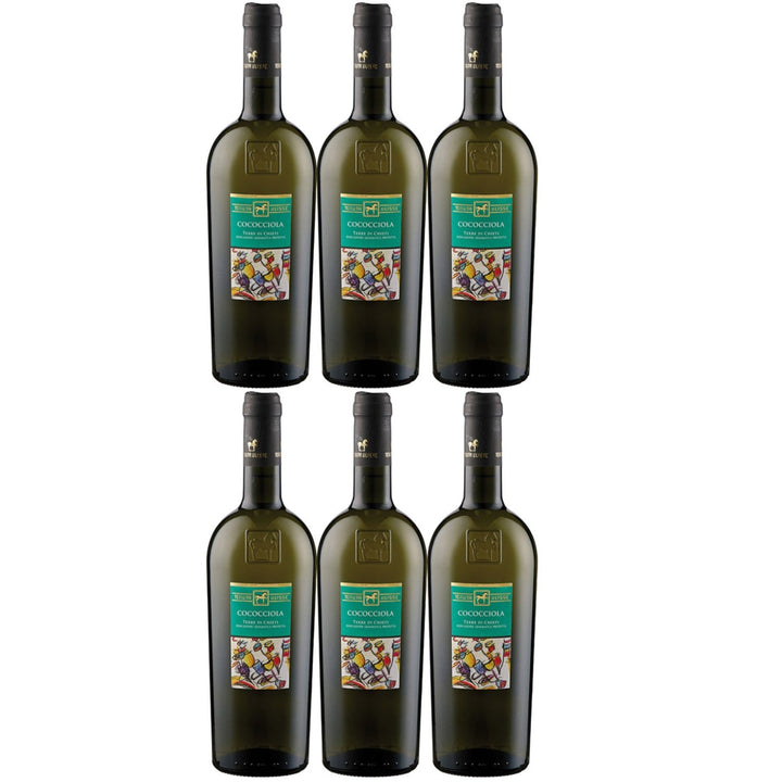 Tenuta Ulisse Cococciola Terre di Chieti Weißwein Wein Trocken IGP Italien (6 x 0.75l) - Versanel -