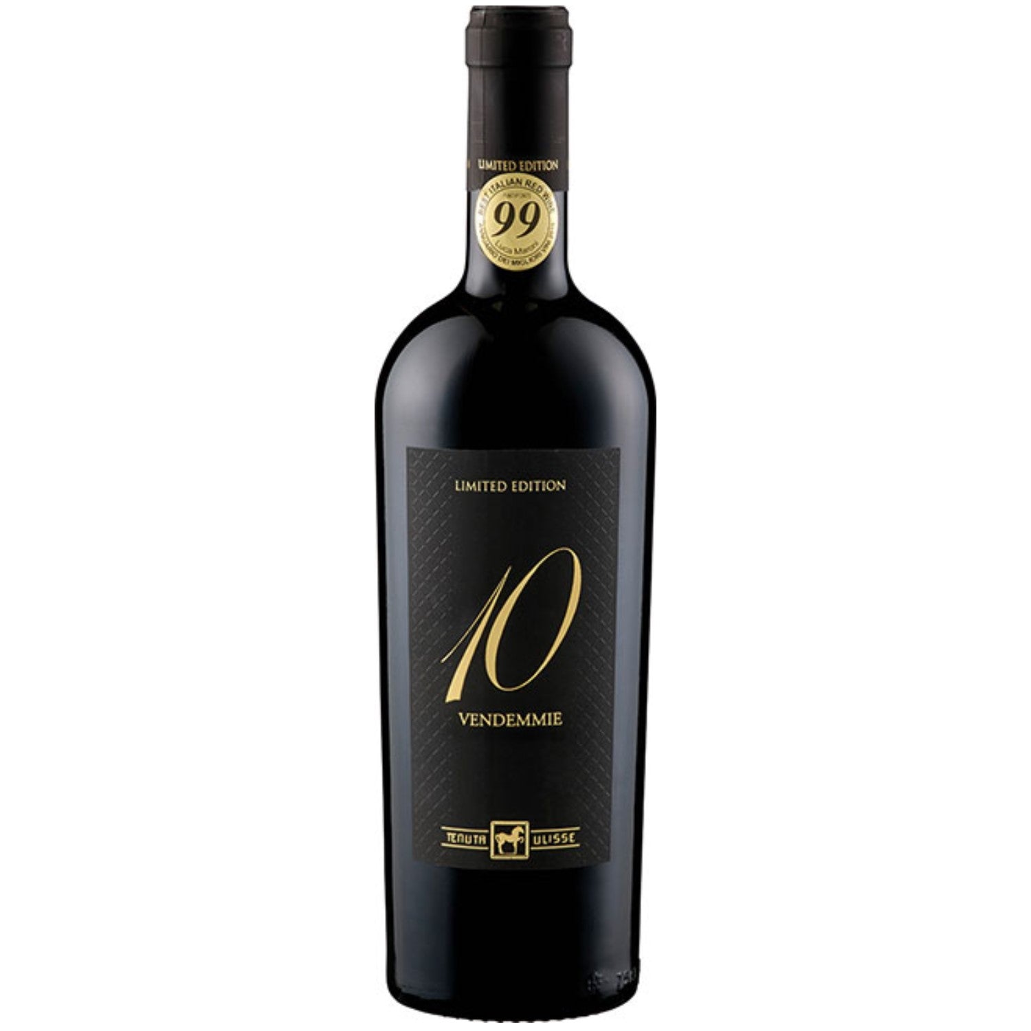 Tenuta Ulisse DIECI VENDEMMIE NV Montepulciano d'Abruzzo Rotwein Wein Halbtrocken Italien (12 x 0.75l) - Versanel -