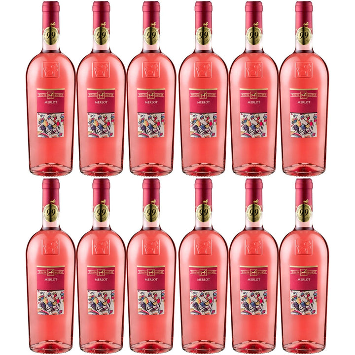 Tenuta Ulisse Merlot Rosato Roséwein Wein Trocken IGP Italien (12 x 0.75l) - Versanel -