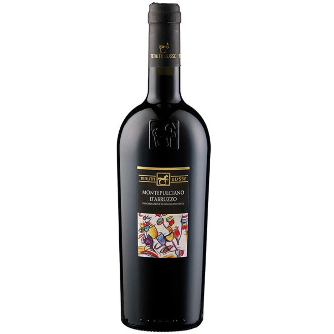 Tenuta Ulisse Montepulciano d'Abruzzo Rotwein Wein Trocken DOP Italien (1 x 0.75l) - Versanel -