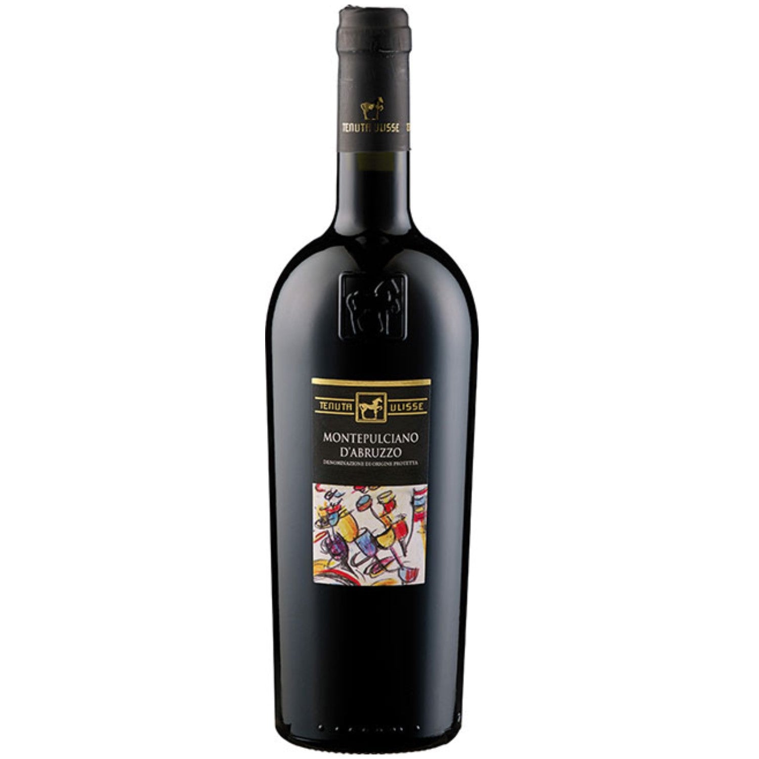 Tenuta Ulisse Montepulciano d'Abruzzo Rotwein Wein Trocken DOP Italien (6 x 0.75l) - Versanel -