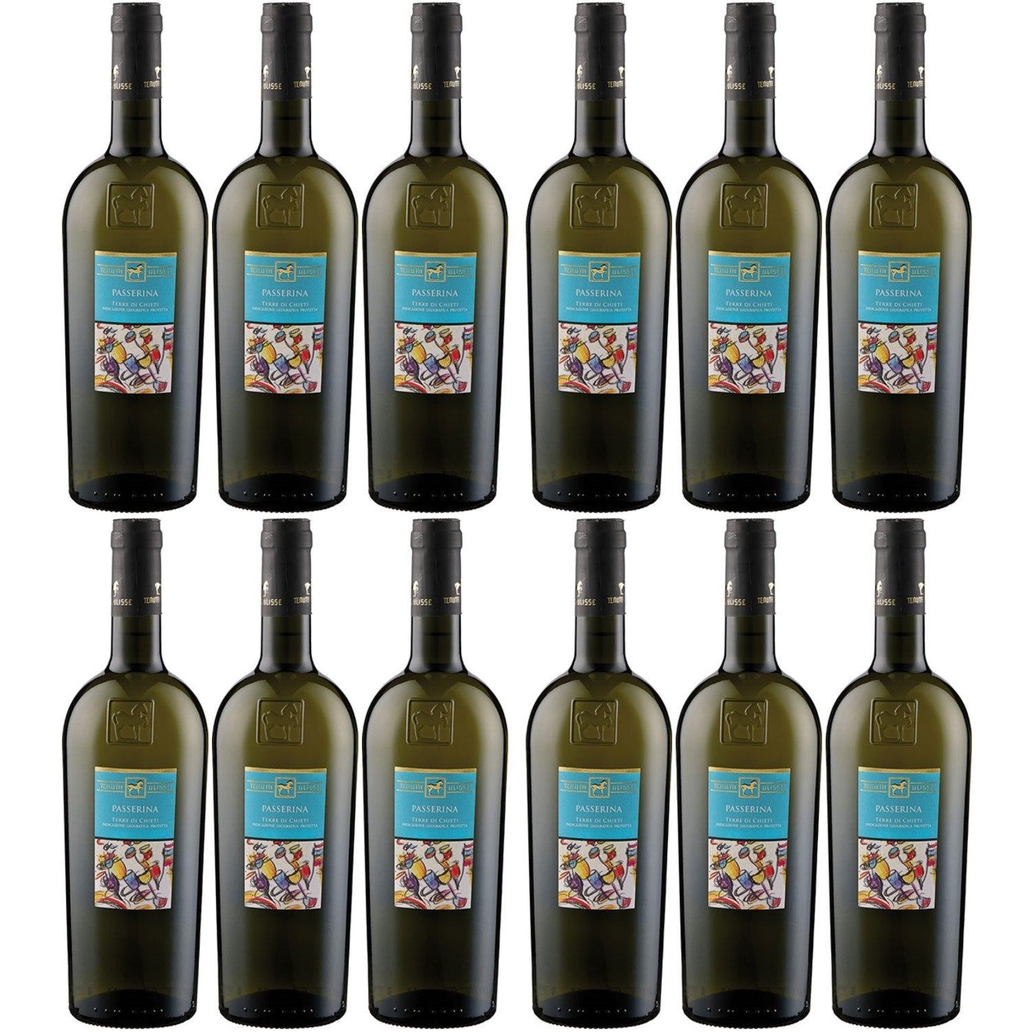 Tenuta Ulisse Passerina Terre di Chieti Weißwein Wein Trocken IGP Italien (12 x 0.75l) - Versanel -