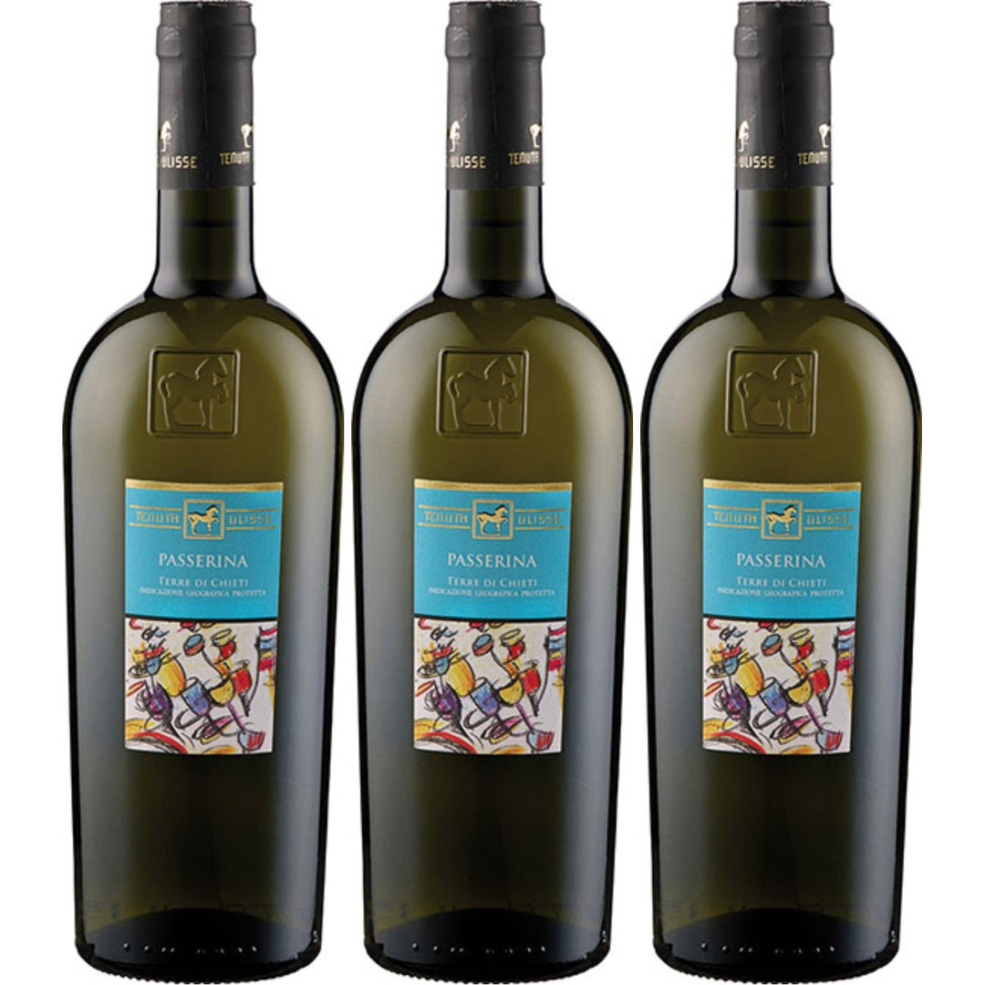 Tenuta Ulisse Passerina Terre di Chieti Weißwein Wein Trocken IGP Italien (3 x 0.75l) - Versanel -