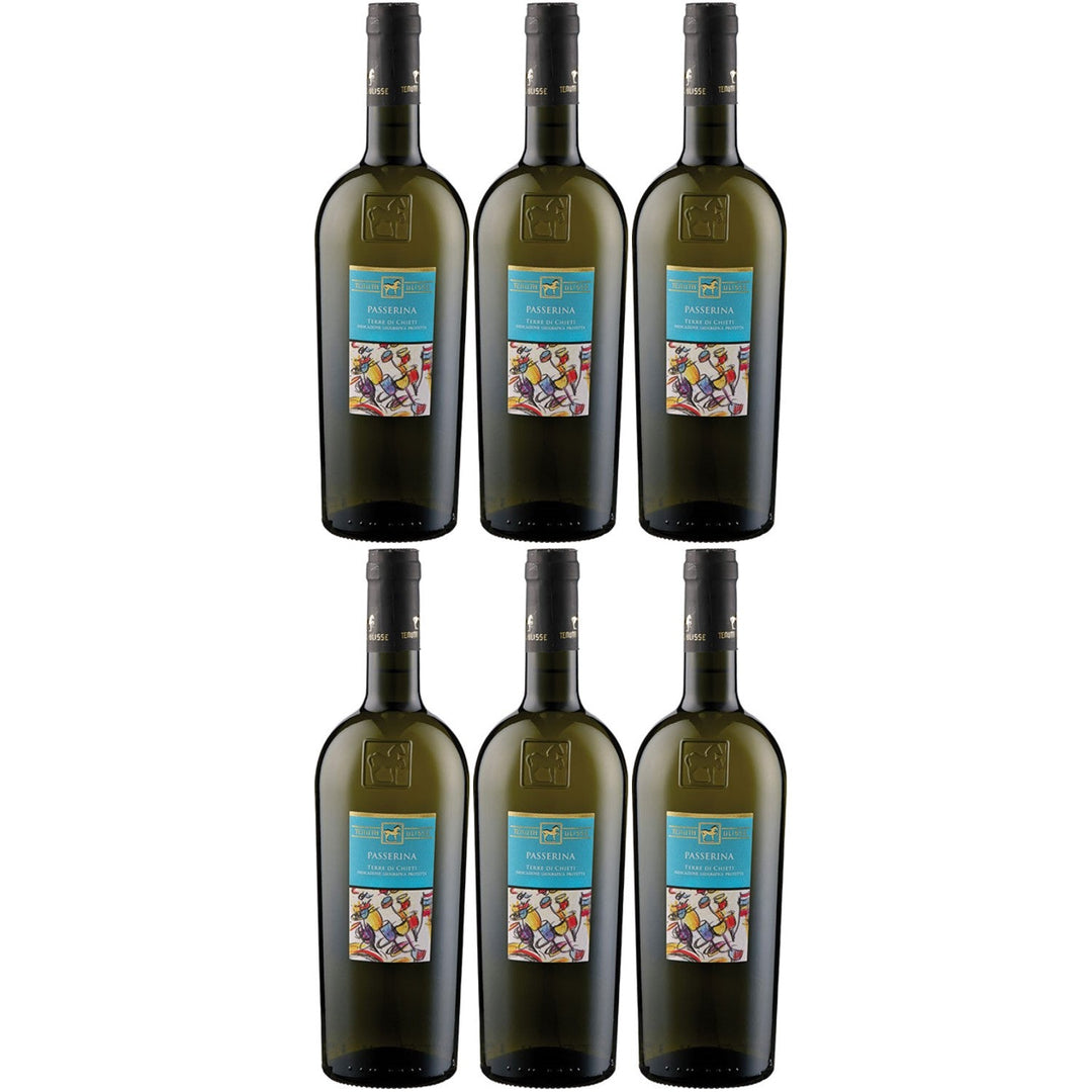 Tenuta Ulisse Passerina Terre di Chieti Weißwein Wein Trocken IGP Italien (6 x 0.75l) - Versanel -