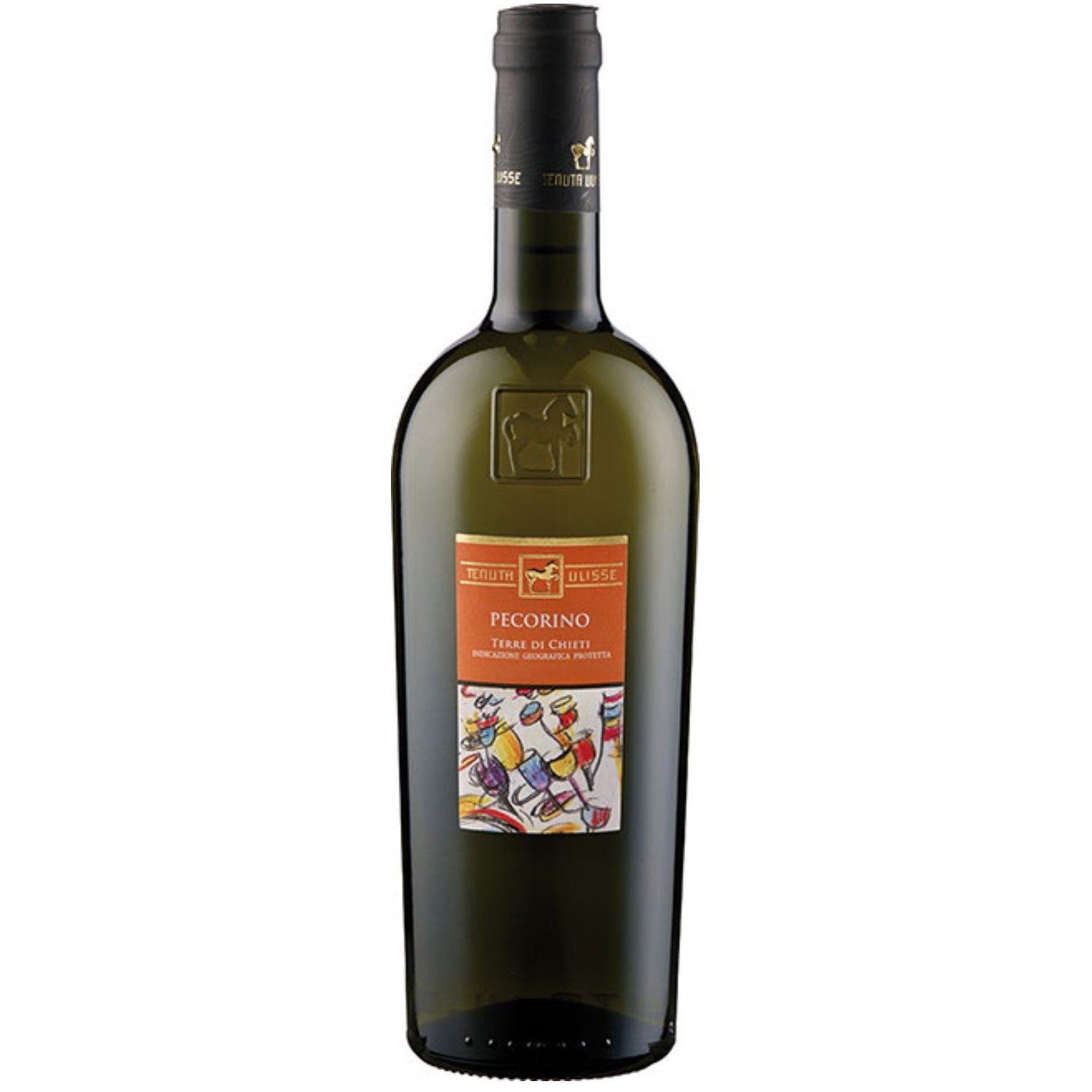 Tenuta Ulisse Pecorino Terre di Chieti Weißwein Wein Trocken IGP Italien (12 x 0.75l) - Versanel -