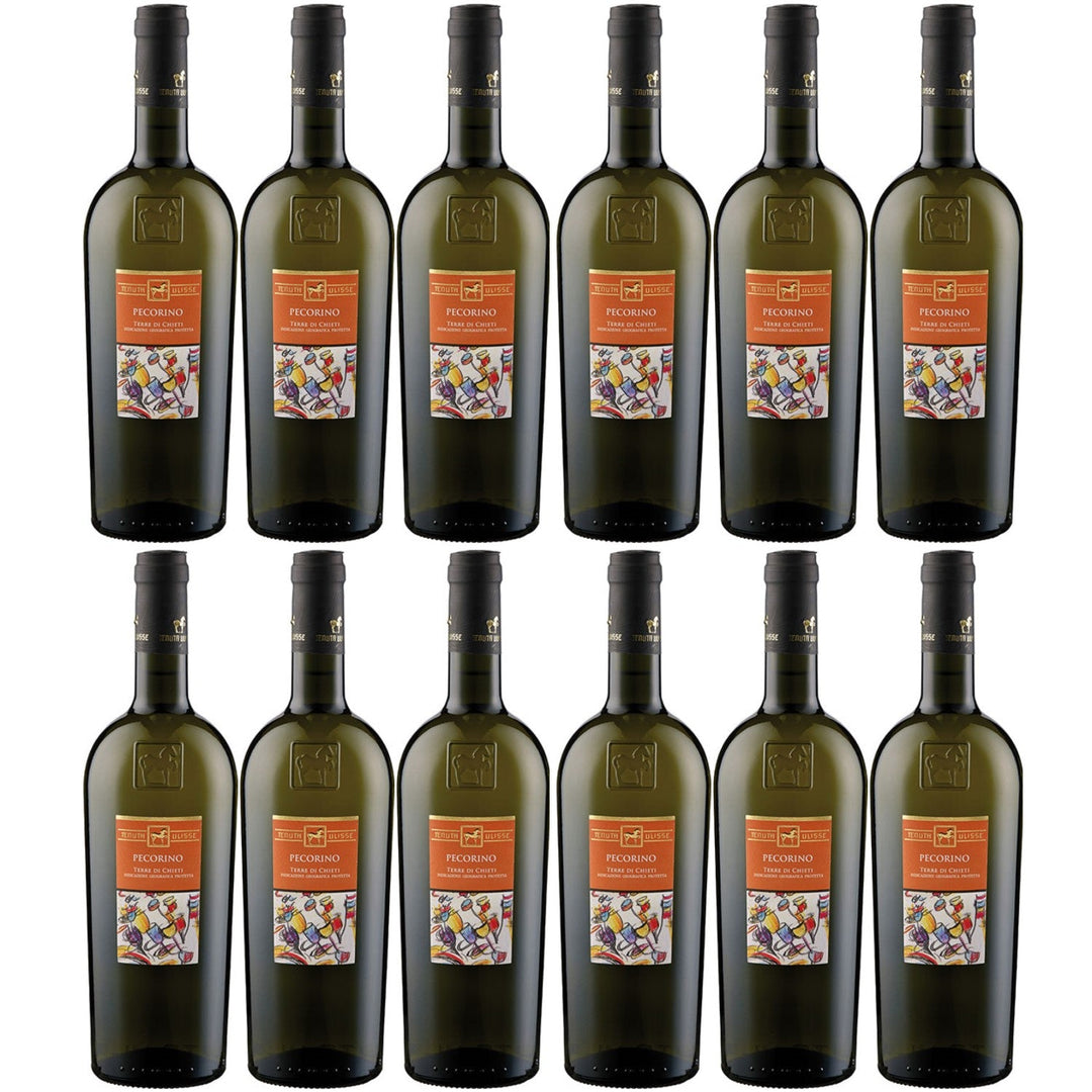 Tenuta Ulisse Pecorino Terre di Chieti Weißwein Wein Trocken IGP Italien (12 x 0.75l) - Versanel -