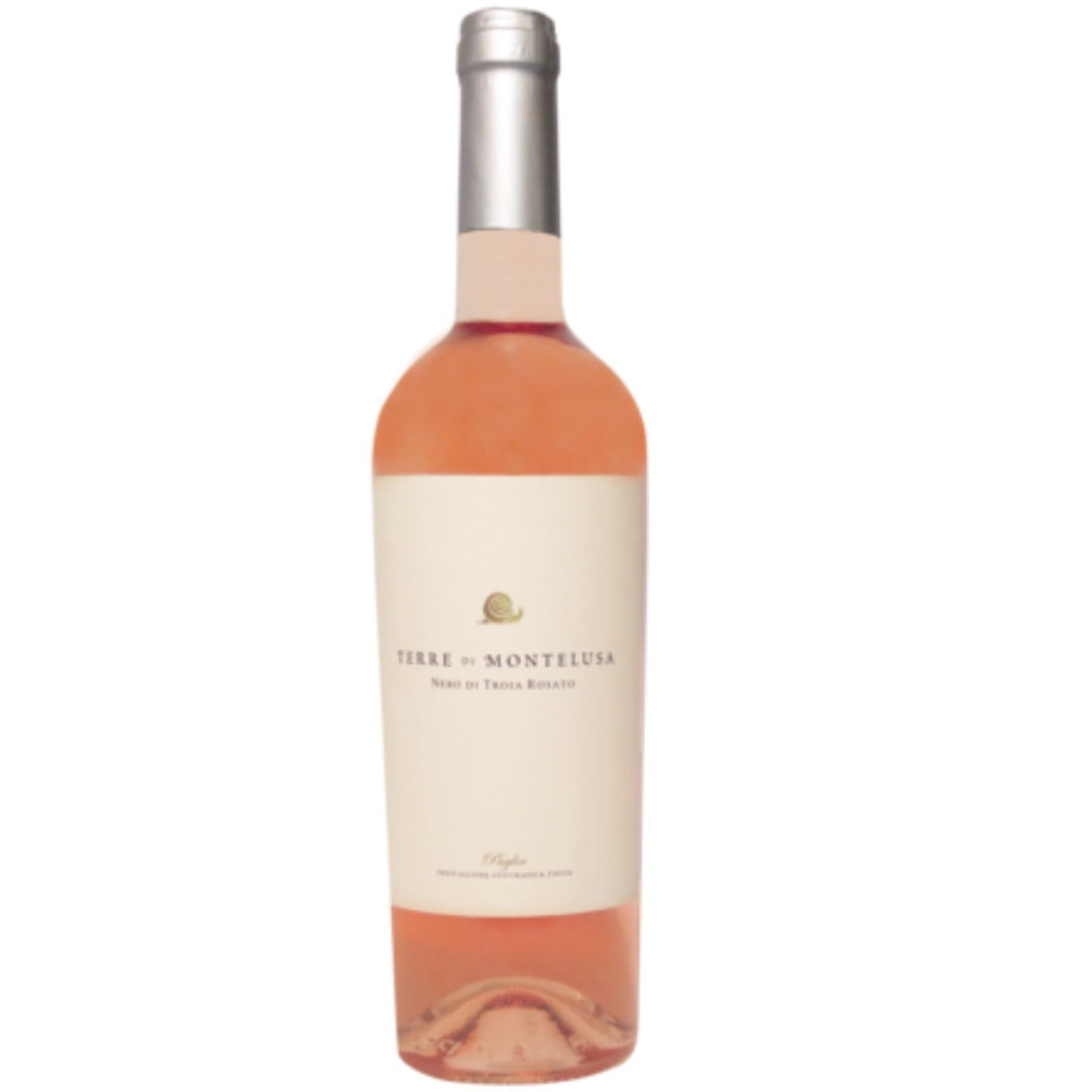 Terre di Montelusa Nero di Troia Rosato Puglia Roséwein veganer Wein halbtrocken IGT Italien (12 x 0.75l) - Versanel -