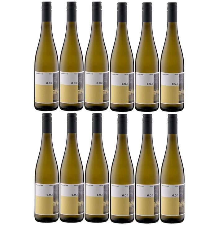 The gentle wine weiß low alcohol Weißwein Wein halbtrocken vegan Rheingau Deutschland (12 x 0,75 l) - Versanel -