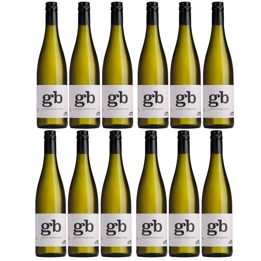 Thomas Hensel Aufwind Grauer Burgunder Weißwein Wein trocken Deutschland (12 x 0.75l) - Versanel -