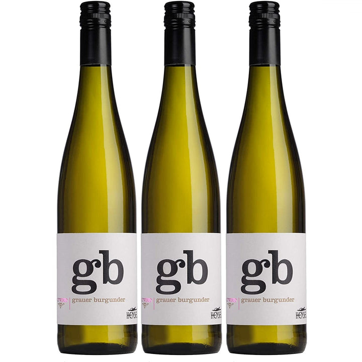 Thomas Hensel Aufwind Grauer Burgunder Weißwein Wein trocken Deutschland (3 x 0.75l) - Versanel -