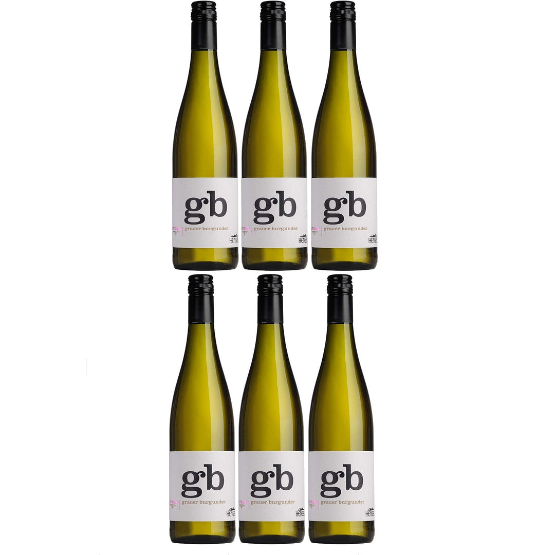 Thomas Hensel Aufwind Grauer Burgunder Weißwein Wein trocken Deutschland (6 x 0.75l) - Versanel -