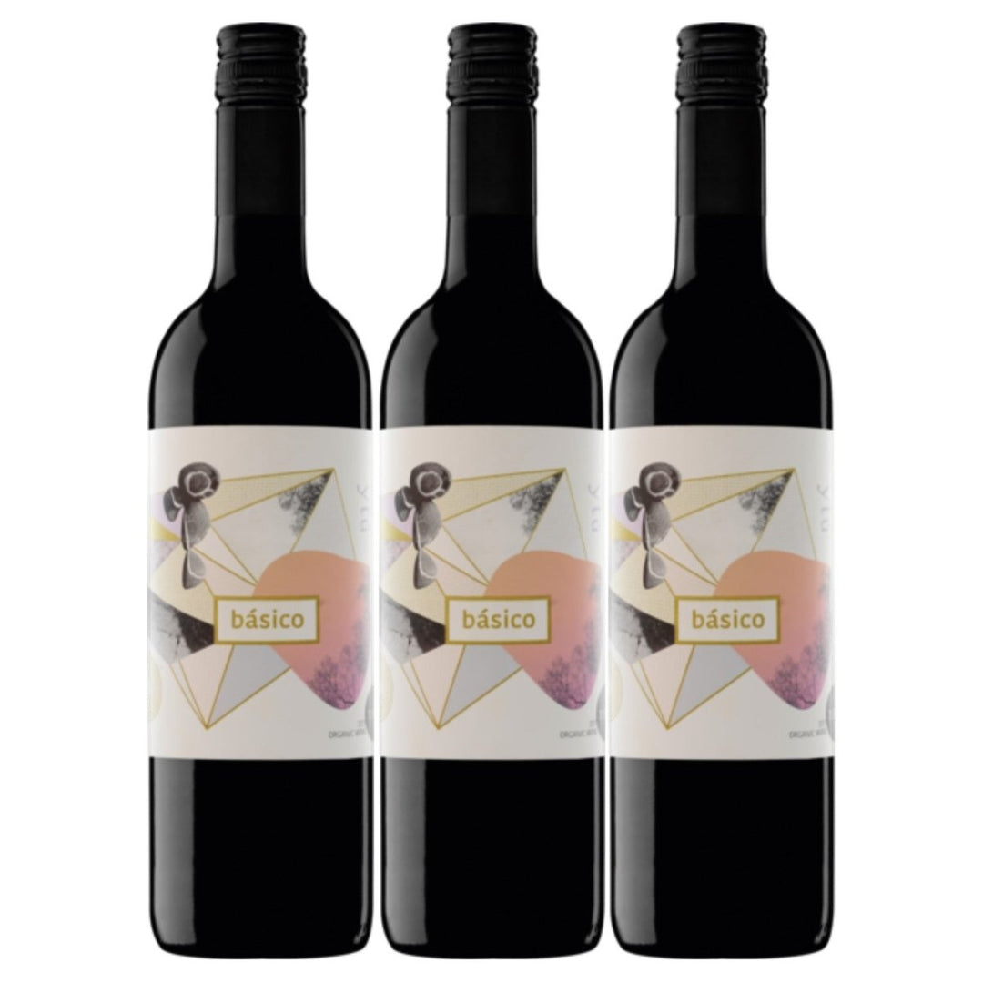 Tinedo Básico de Castilla Tempranillo Rotwein Bio Wein trocken VdlT Spanien (3 x 0.75l) - Versanel -