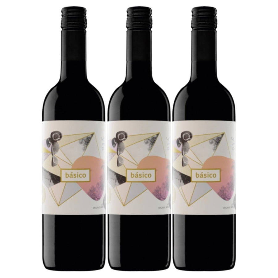 Tinedo Básico de Castilla Tempranillo Rotwein Bio Wein trocken VdlT Spanien (3 x 0.75l) - Versanel -