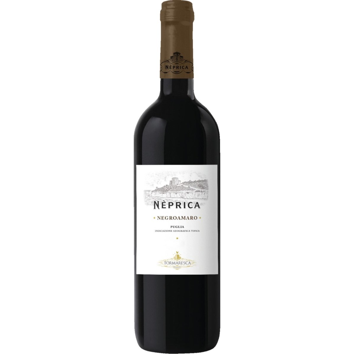 Tormaresca Neprica Negroamaro Puglia Rotwein Wein Trocken Italien (12 x 0,75l) - Versanel -