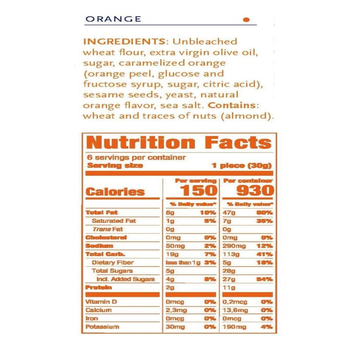 Tortas Ines Rosales | Salzgebäck mit Orangen Geschmack | laktosefrei & vegan (2 x120g) - Versanel -