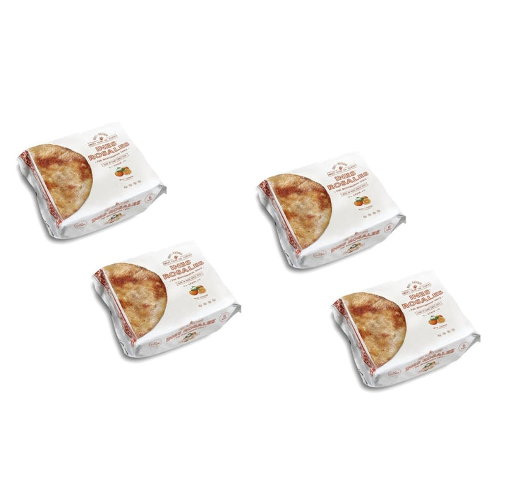 Tortas Ines Rosales | Salzgebäck mit Orangen Geschmack | laktosefrei & vegan (4 x 120g) - Versanel -