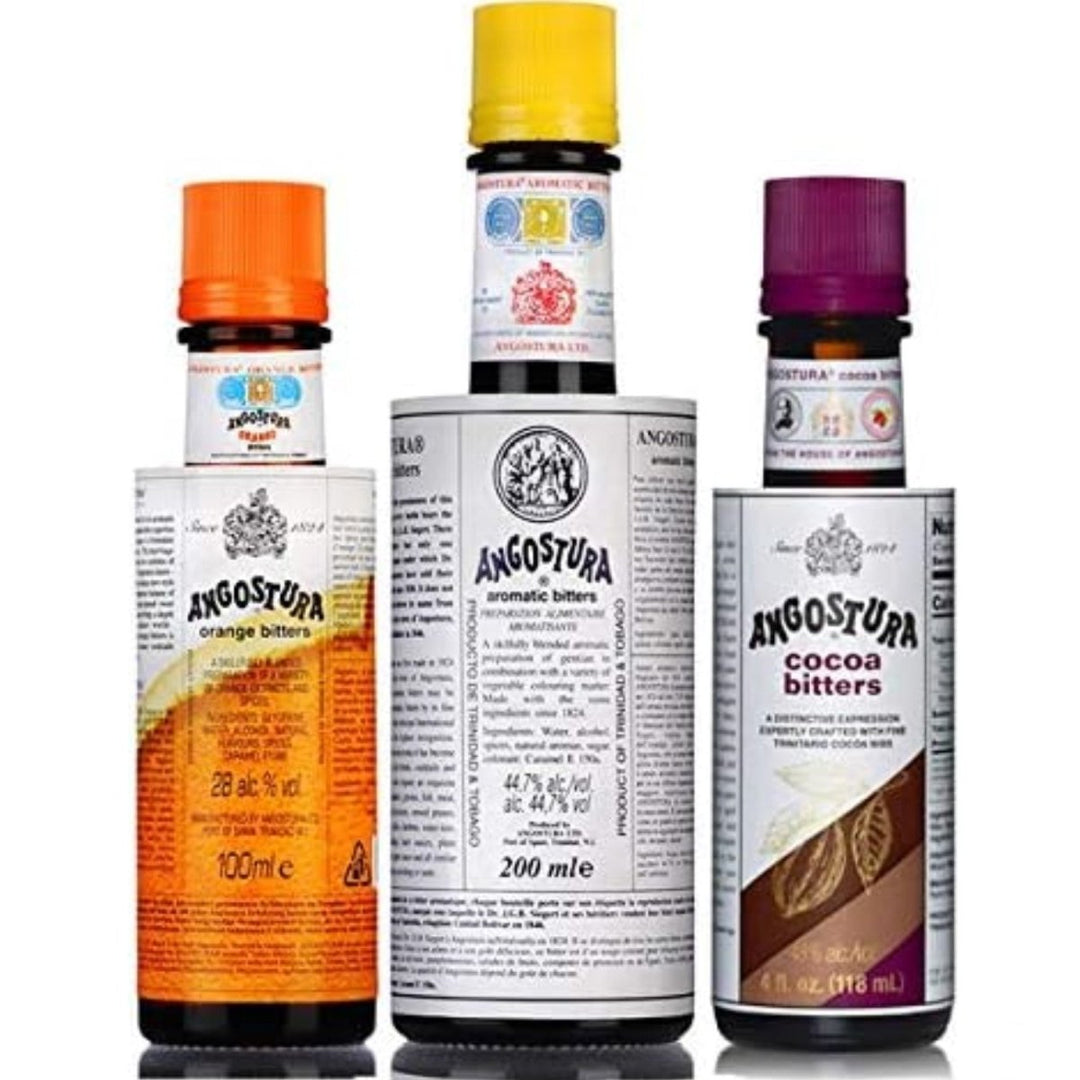 Tripack Angostura Bitters - Aromatic 200ml, Orange 100ml, Cocoa 100ml - Versanel -