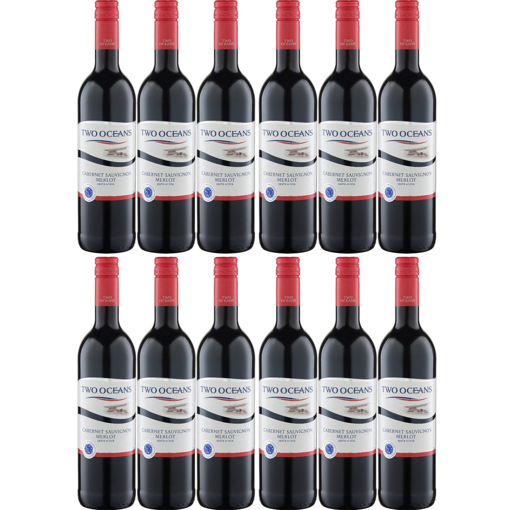 Two Oceans Wein Versanel Südafrika x Rotwein Cabernet süß Sauvignon Merlot – (12