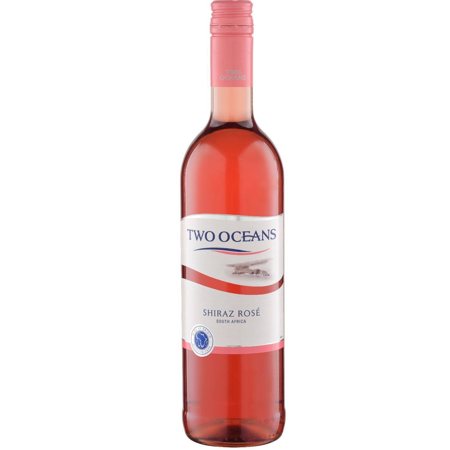 Two Oceans Shiraz Roséwein Wein trocken Südafrika (12 x 0.75l) - Versanel -