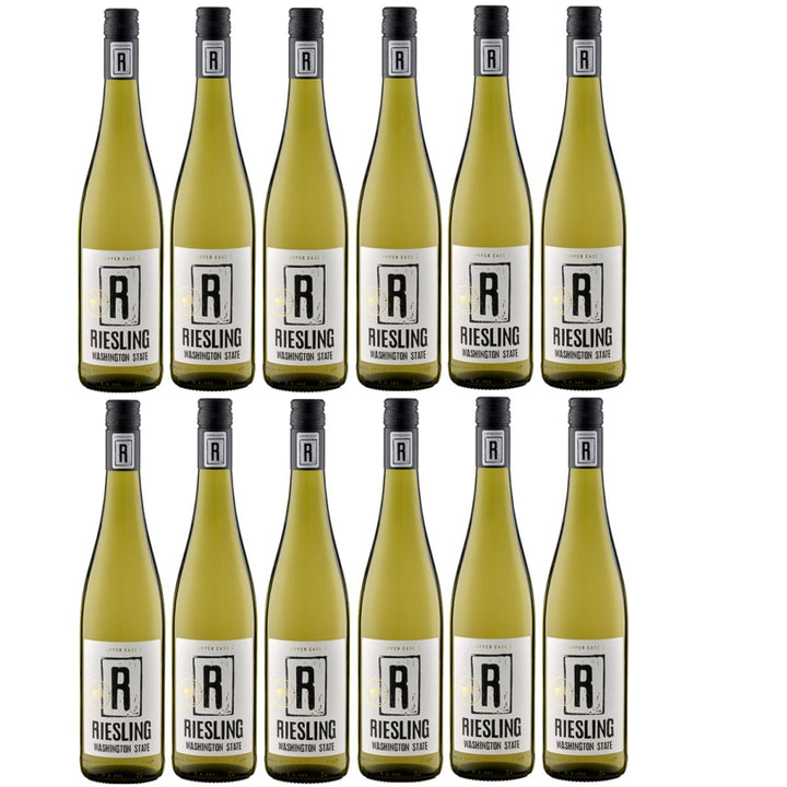 UPPER CASE R Riesling Washington State Weisswein Wein Trocken USA (12 x 0,75l) - Versanel -