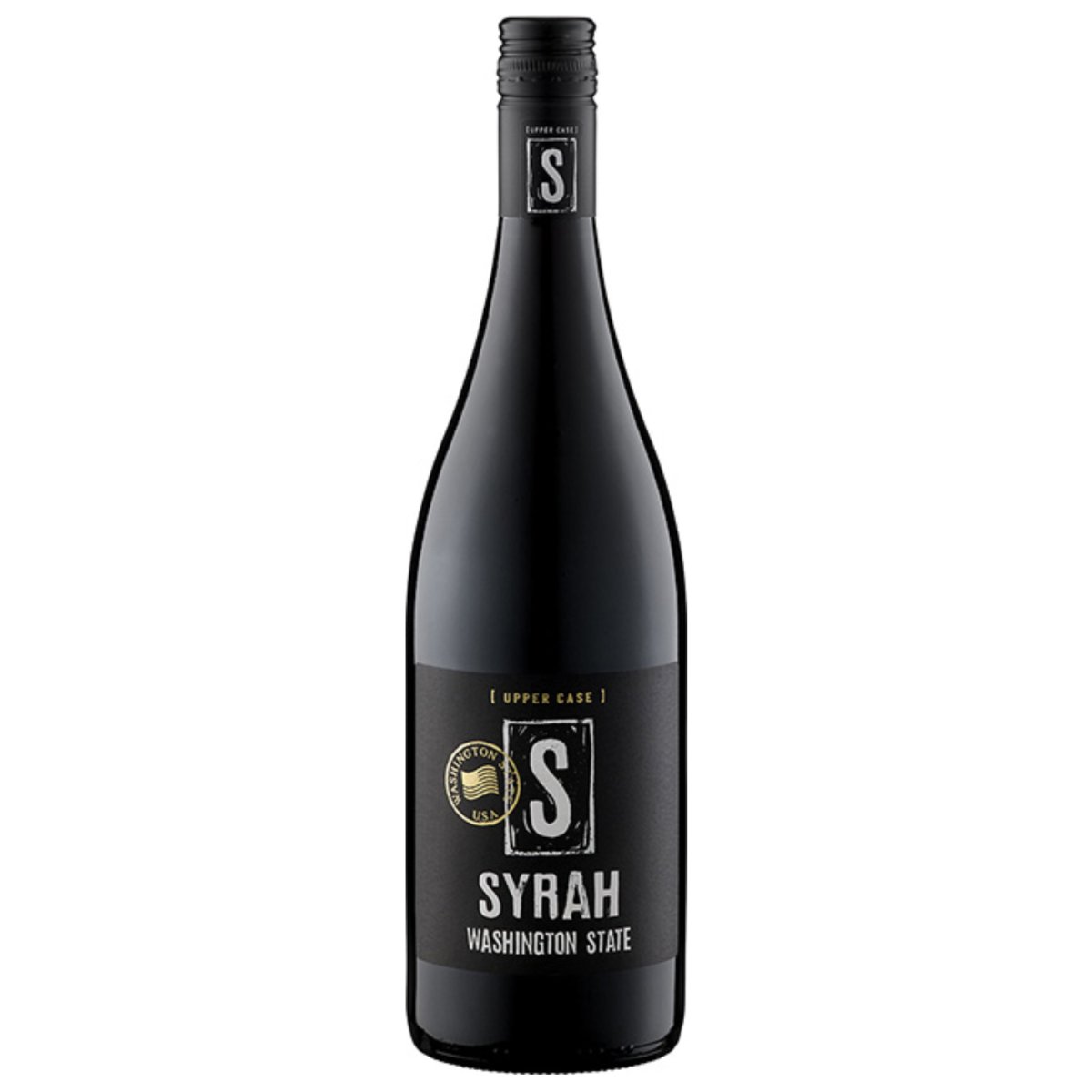 UPPER CASE S Trocken USA State Syrah (12 Versanel Washington Wein Rotwein – 0,7 x