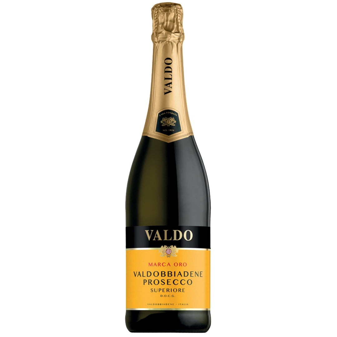 Valdo Marca Oro Prosecco Superiore di Valdobbiadene Spumante DOCG extra trocken Italien (6 x 0,75l - Versanel -