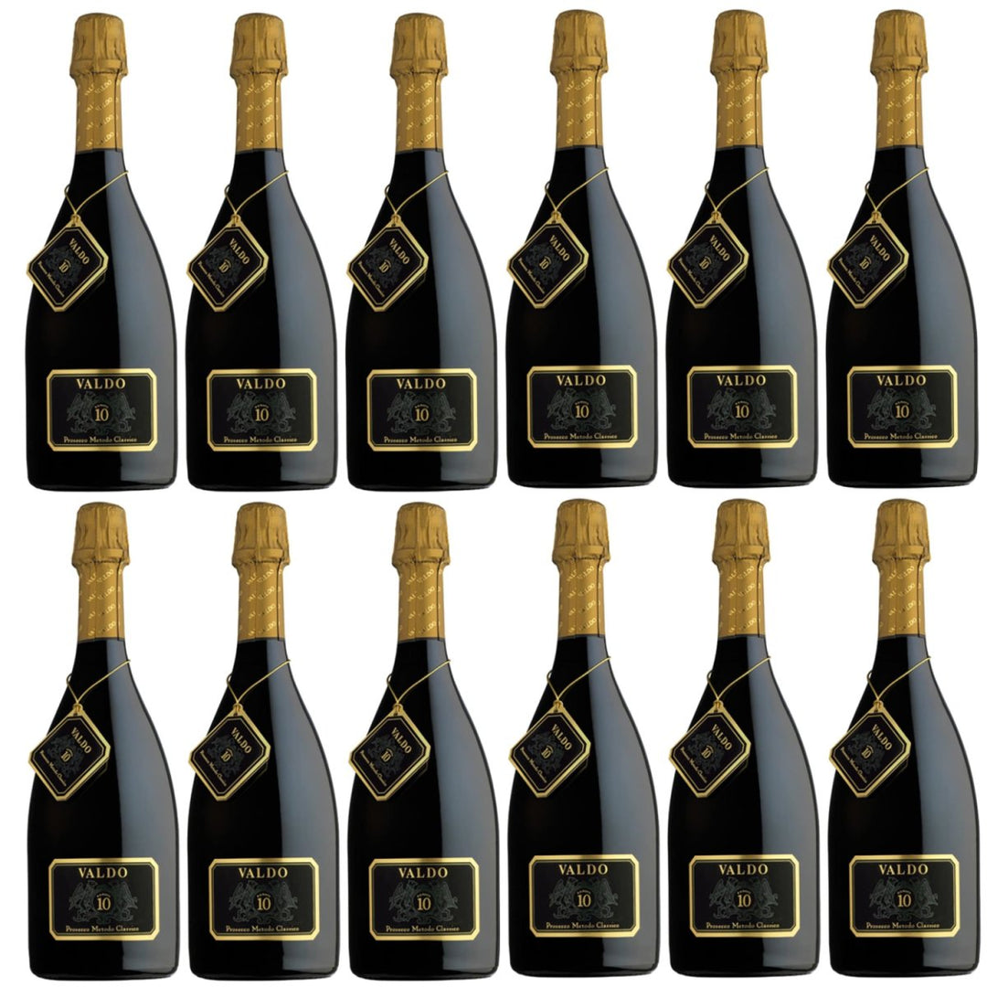 Valdo Prosecco Spumante Metodo Classico Brut Numero 10 Italien (12 x 0,75l) - Versanel -