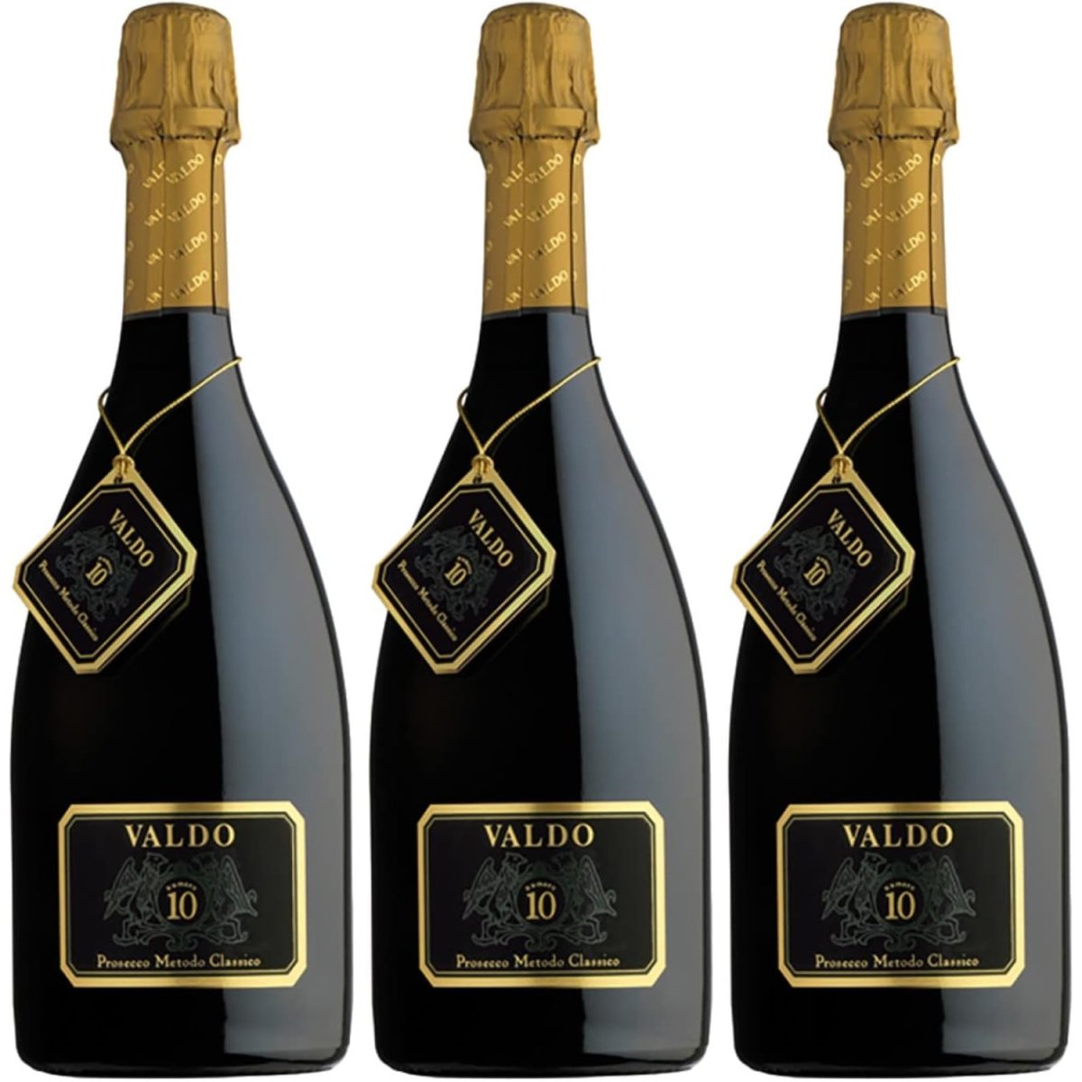 Valdo Prosecco Spumante Metodo Classico Brut Numero 10 Italien (3 x 0,75l) - Versanel -