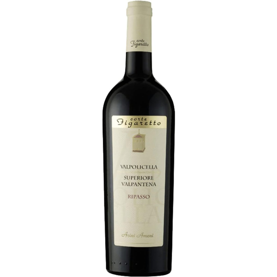 Valpantena Ripasso Valpolicella Superiore DOC Corte Figaretto Rotwein Wein trocken Italien (3 x 0,75l) - Versanel -