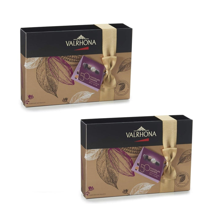 Valrhona Ballotin Sortiment, feine Pralinenmischung, (2 x 465 g.) - Versanel -