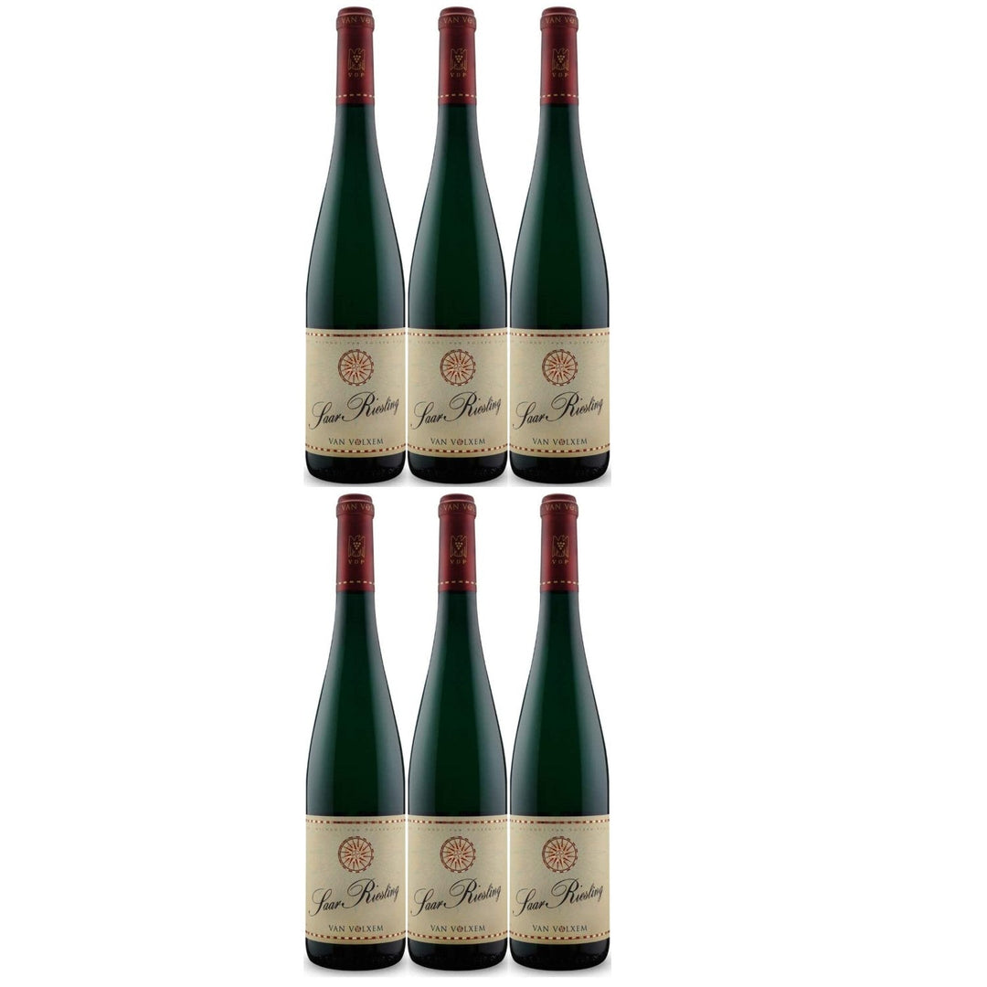 Van Volxem Saar Riesling Weißwein deutscher Wein trocken QbA (6 x 1.5l) - Versanel -