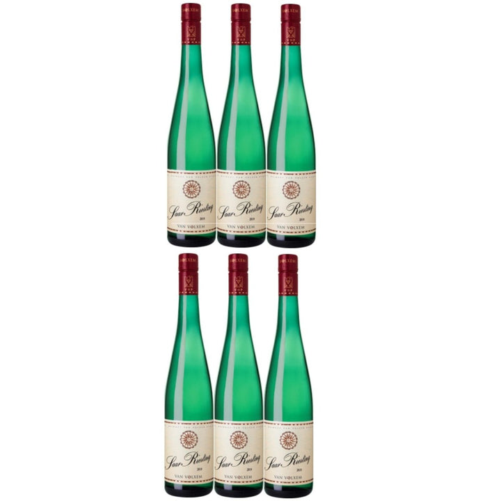 Van Volxem Saar Riesling Weißwein veganer Wein trocken QbA Deutschland (6 x 0.75l) - Versanel -