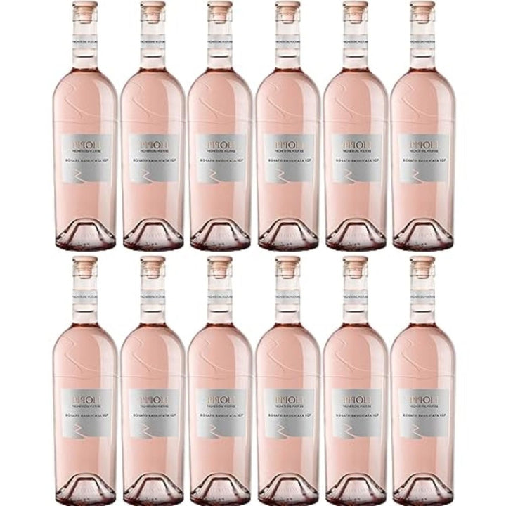 Vigneti del Vulture Pipoli Rosato Basilicata I.G.P. Roséwein Wein Trocken Italien (12 x 0,75l) - Versanel -