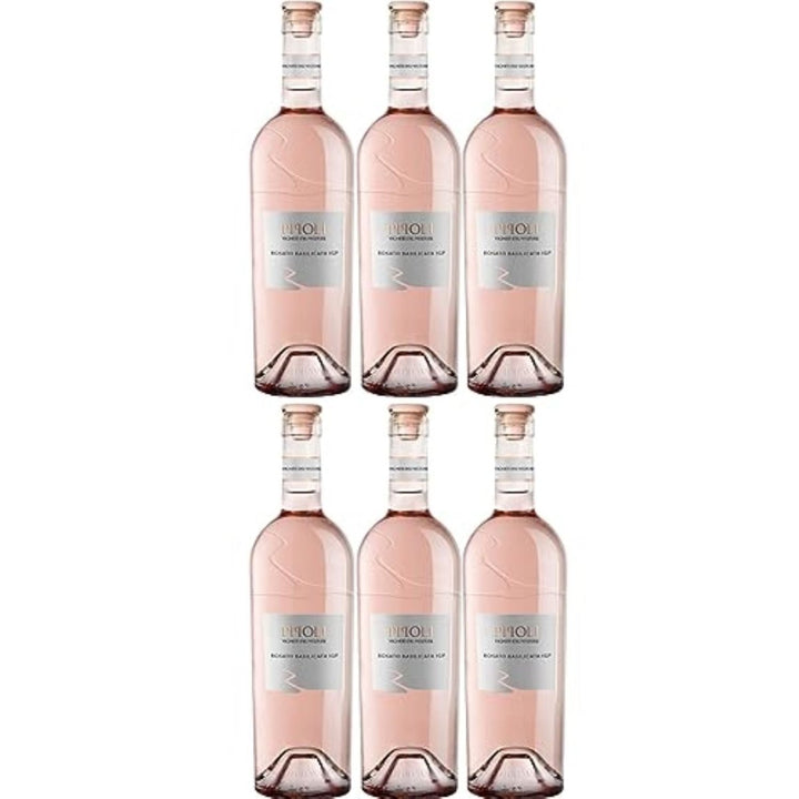 Vigneti del Vulture Pipoli Rosato Basilicata I.G.P. Roséwein Wein Trocken Italien (6 x 0,75l) - Versanel -