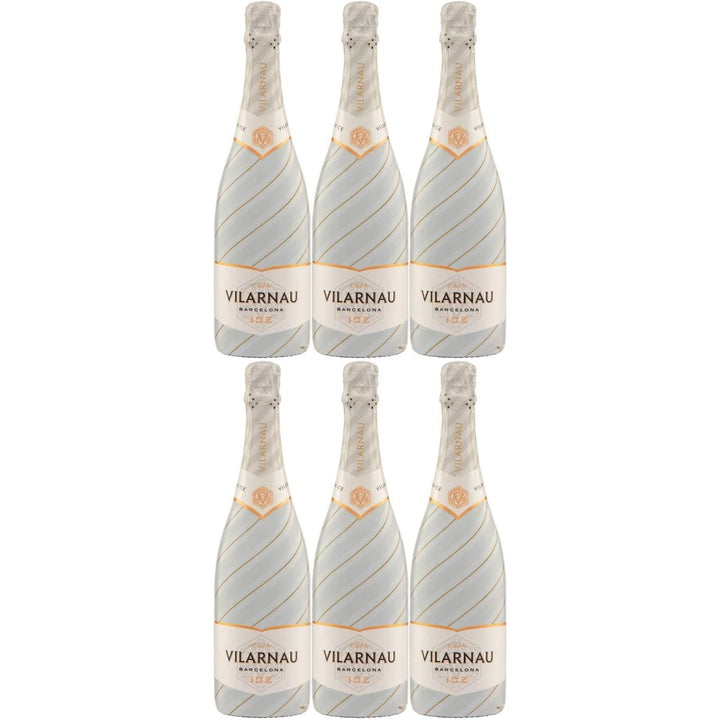 Vilarnau Ice Schaumwein Weißwein Wein trocken Spanien (6 x 0,75l) - Versanel -