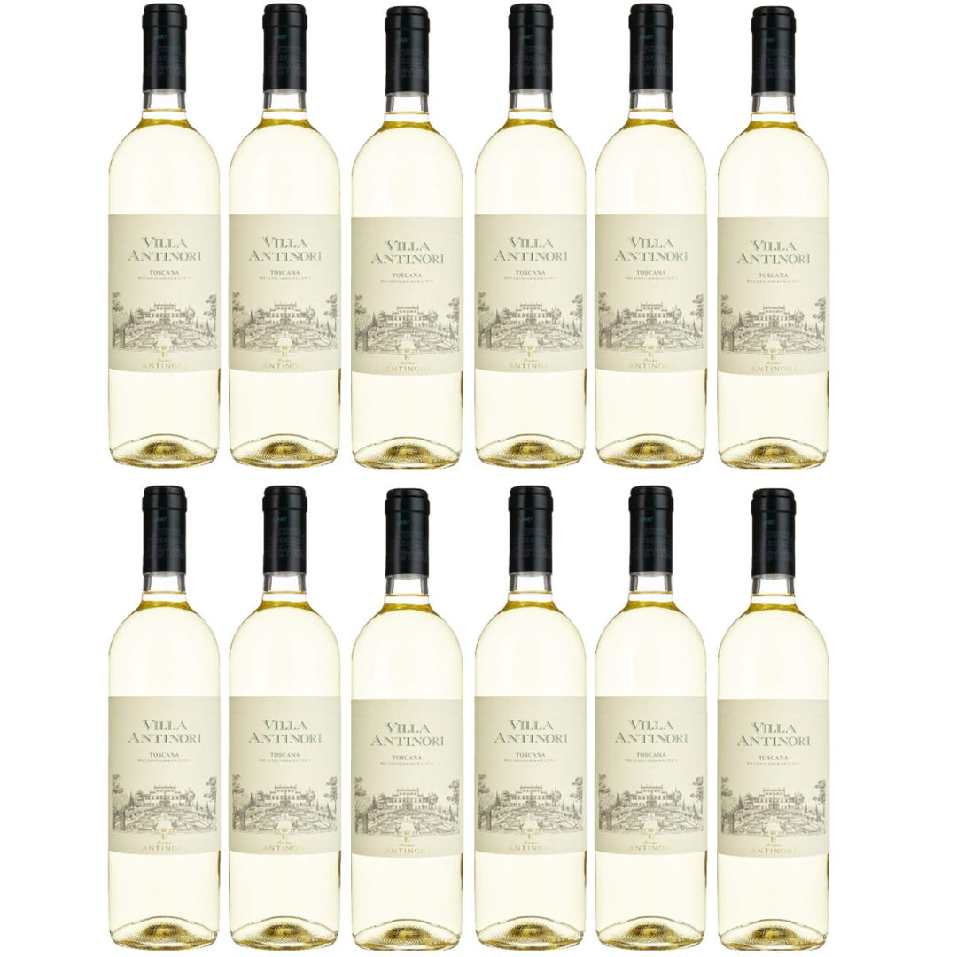 Villa Antinori Bianco Toscana IGT Weißwein Wein Trocken Italien (12 x 0,75l) - Versanel -
