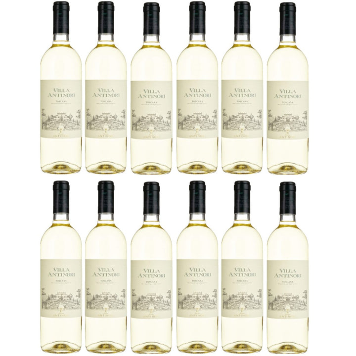 Villa Antinori Bianco Toscana IGT Weißwein Wein Trocken Italien (12 x 0,75l) - Versanel -