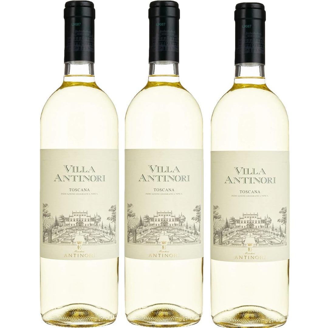 Villa Antinori Bianco Toscana IGT Weißwein Wein Trocken Italien (3 x 0,75l) - Versanel -