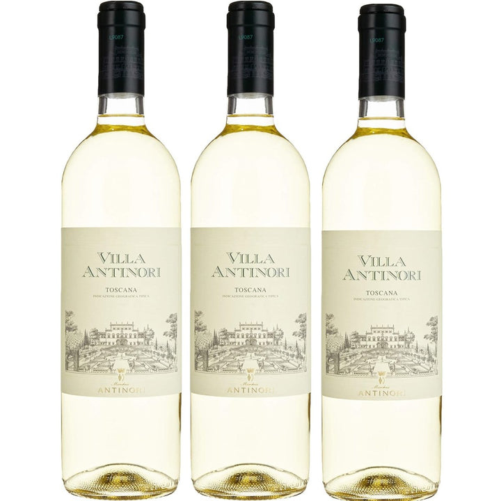 Villa Antinori Bianco Toscana IGT Weißwein Wein Trocken Italien (3 x 0,75l) - Versanel -
