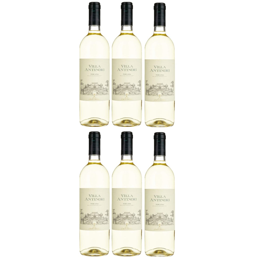 Villa Antinori Bianco Toscana IGT Weißwein Wein Trocken Italien (6 x 0,75l) - Versanel -