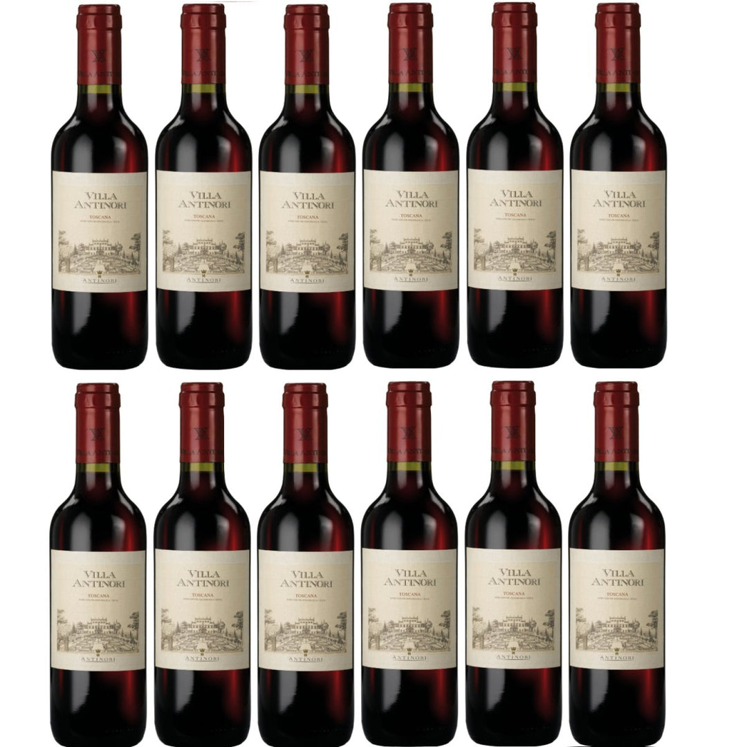 Villa Antinori Rosso Toscana IGT Rotwein Wein Trocken Italien (12 x 0,375l) - Versanel -