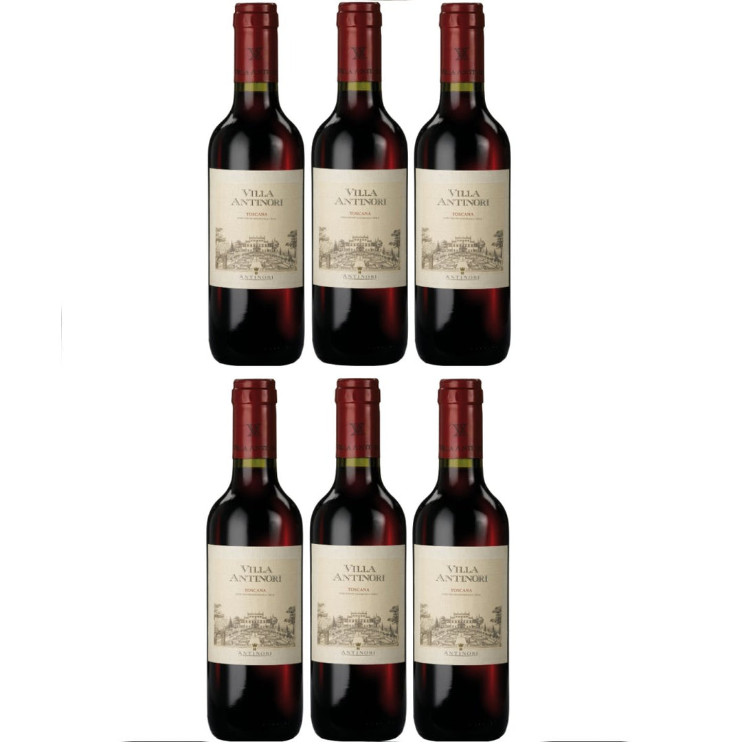 Villa Antinori Rosso Toscana IGT Rotwein Wein Trocken Italien (6 x 0,375l) - Versanel -