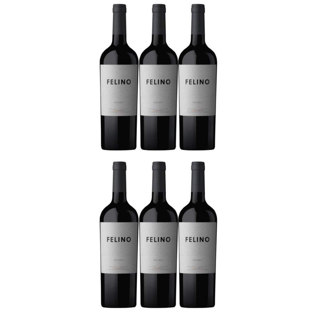 Vina Cobos Felino Malbec Mendoza Rotwein trocken Argentinien (6 x 1.5l) - Versanel -