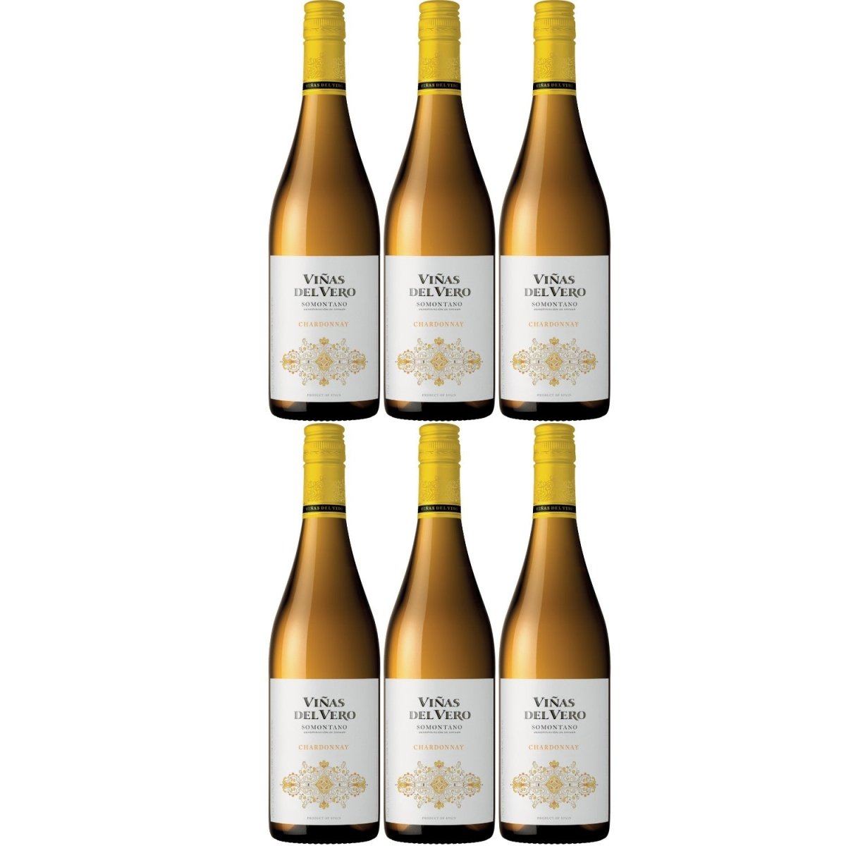 Viñas del Vero Chardonnay Weißwein Wein trocken Somontano Spanien (6 Flaschen) - Versanel -