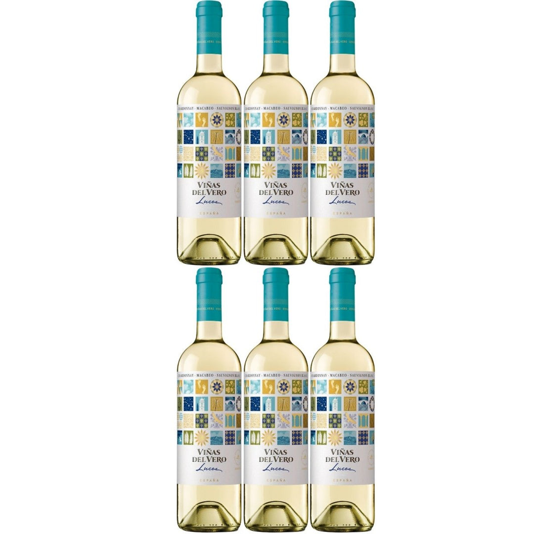 Viñas del Vero Luces Blanco Weißwein Wein trocken Somontano Spanien (6 Flaschen) - Versanel -