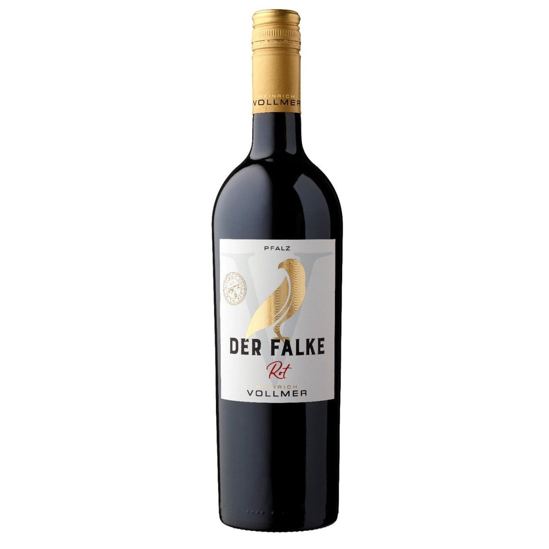 Vollmer Der Falke Rot Rotwein Wein trocken Deutschland (1 x 0.75l) - Versanel -