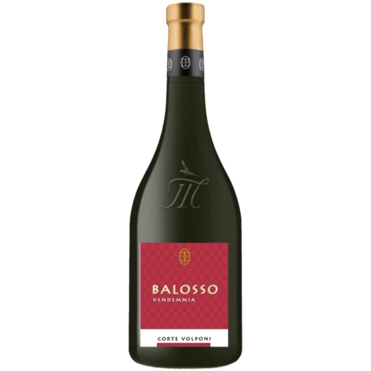 Volponi Balosso Rosso Veronese IGT Corte Rotwein Wein trocken Italien (3 x 0,75l) - Versanel -